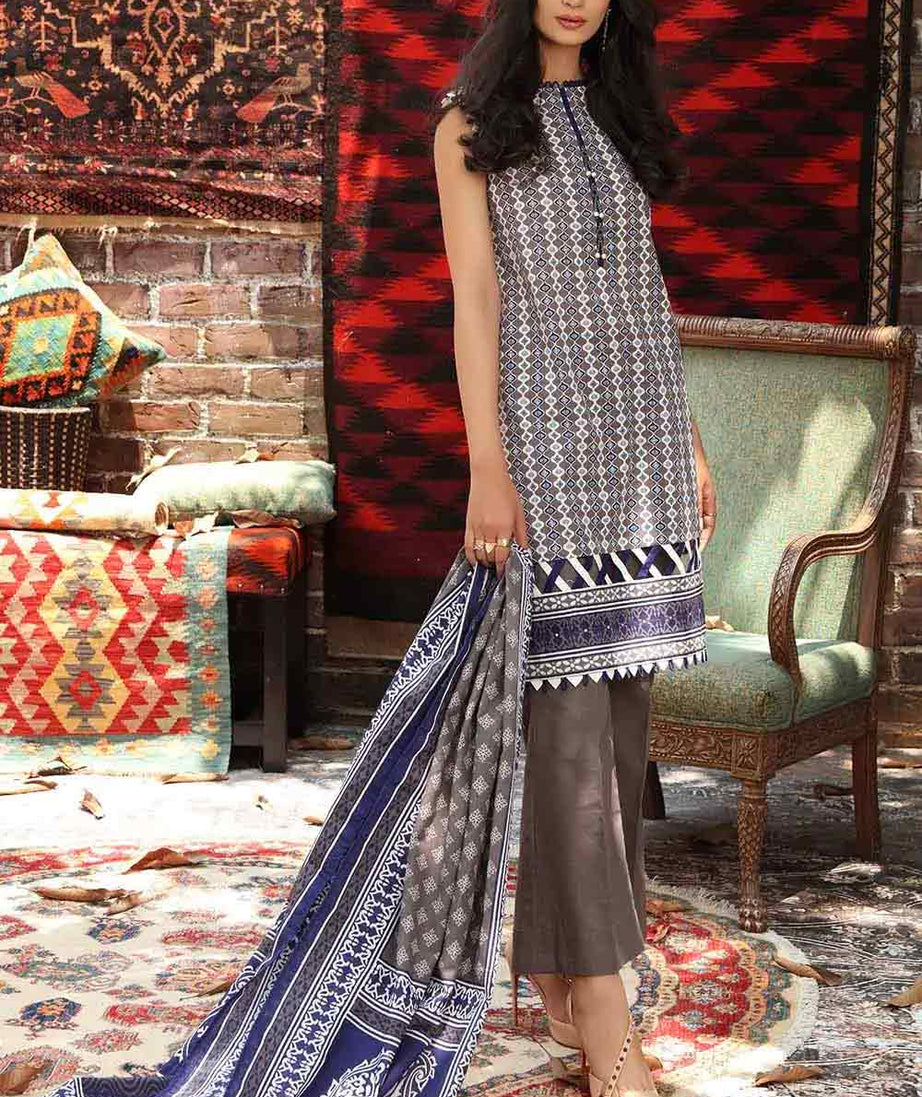 Gul Ahmed Winter Collection'21 K#12010 B