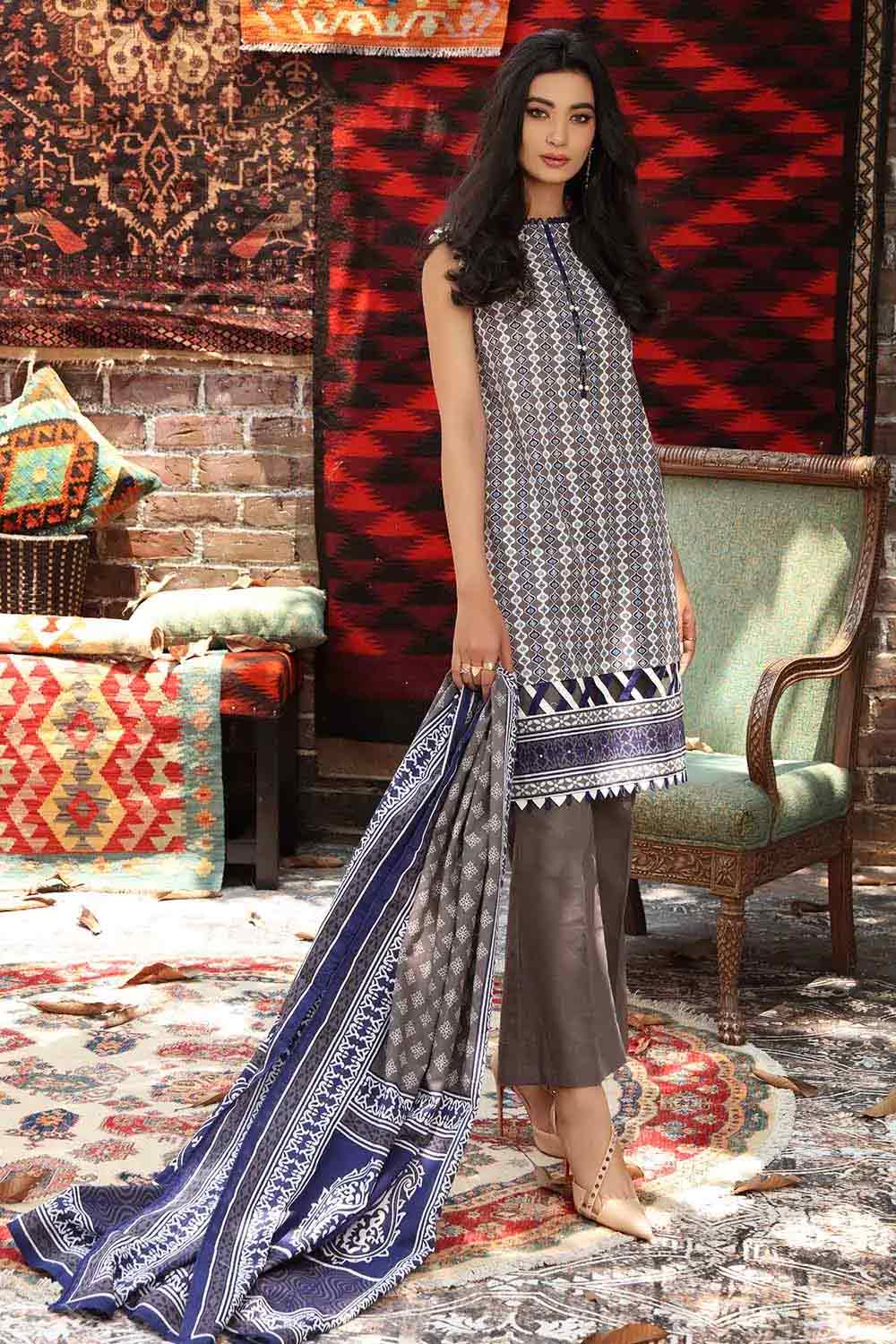Gul Ahmed Winter Collection'21 K#12010 B