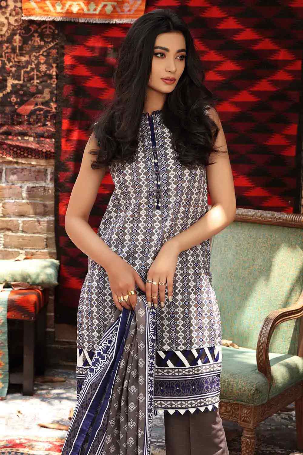 Gul Ahmed Winter Collection'21 K#12010 B