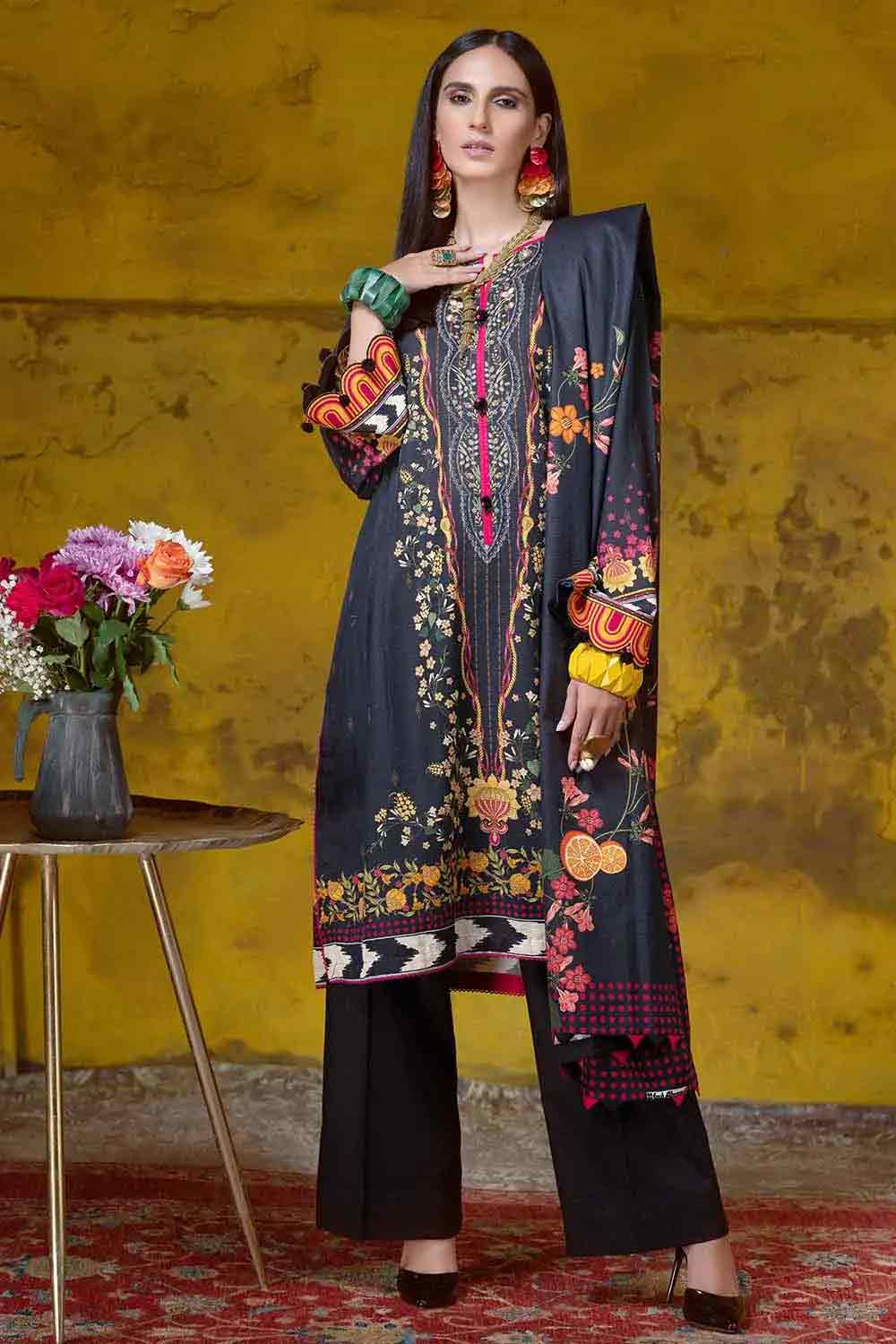 Gul Ahmed Winter Collection'21 K#12017