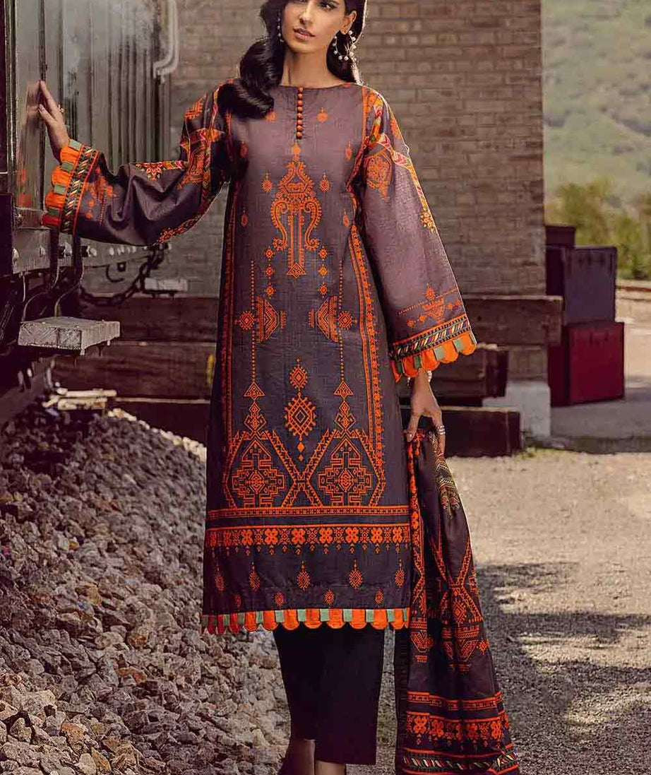 Gul Ahmed Winter Collection'21 K#12026 A