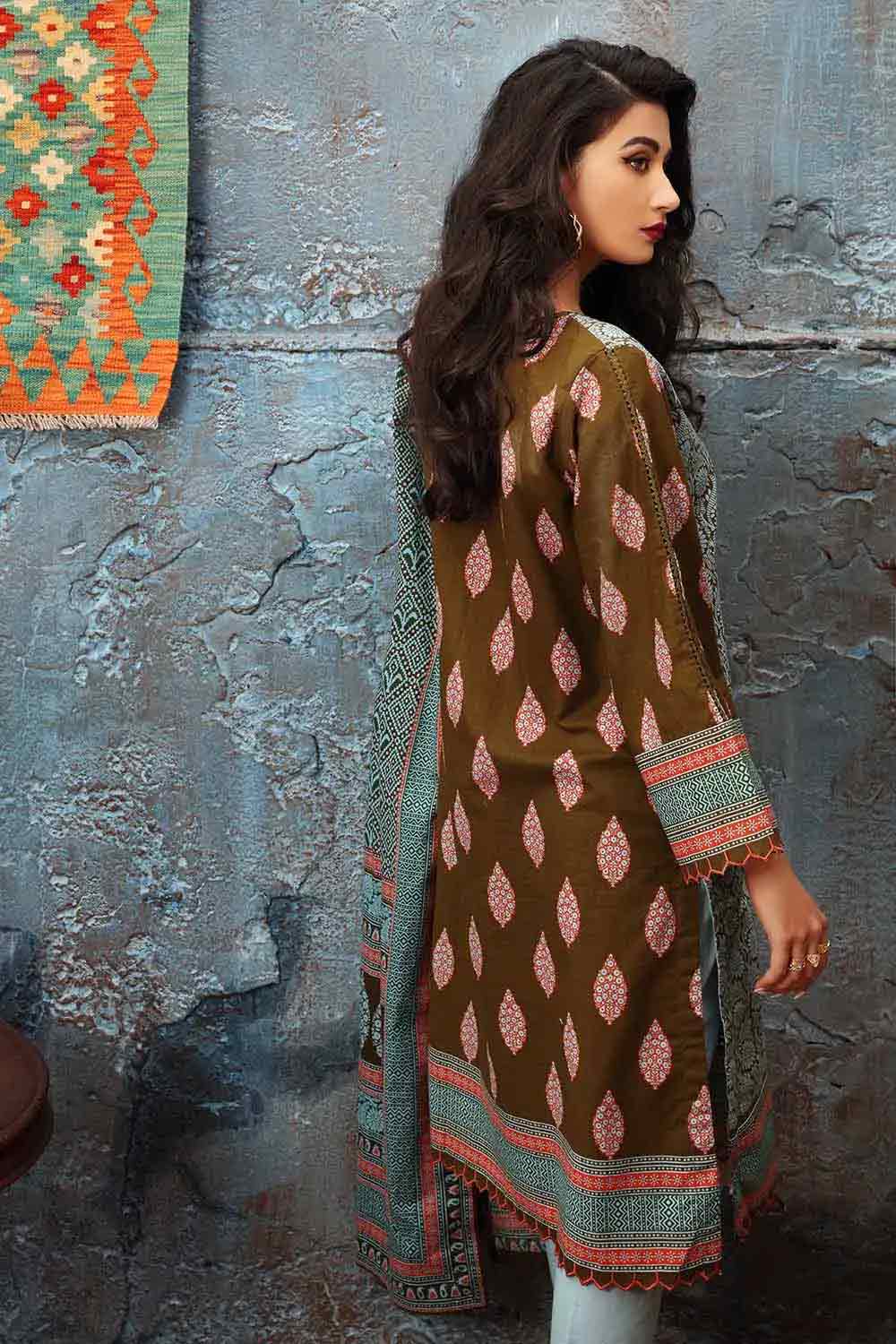 Gul Ahmed Winter Collection'21 K#12027 B