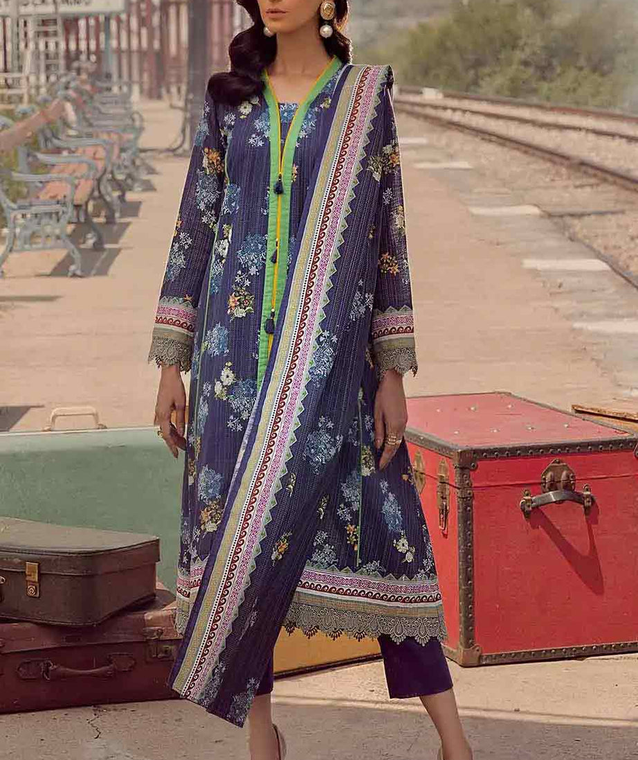 Gul Ahmed Winter Collection'21 K#12033 B