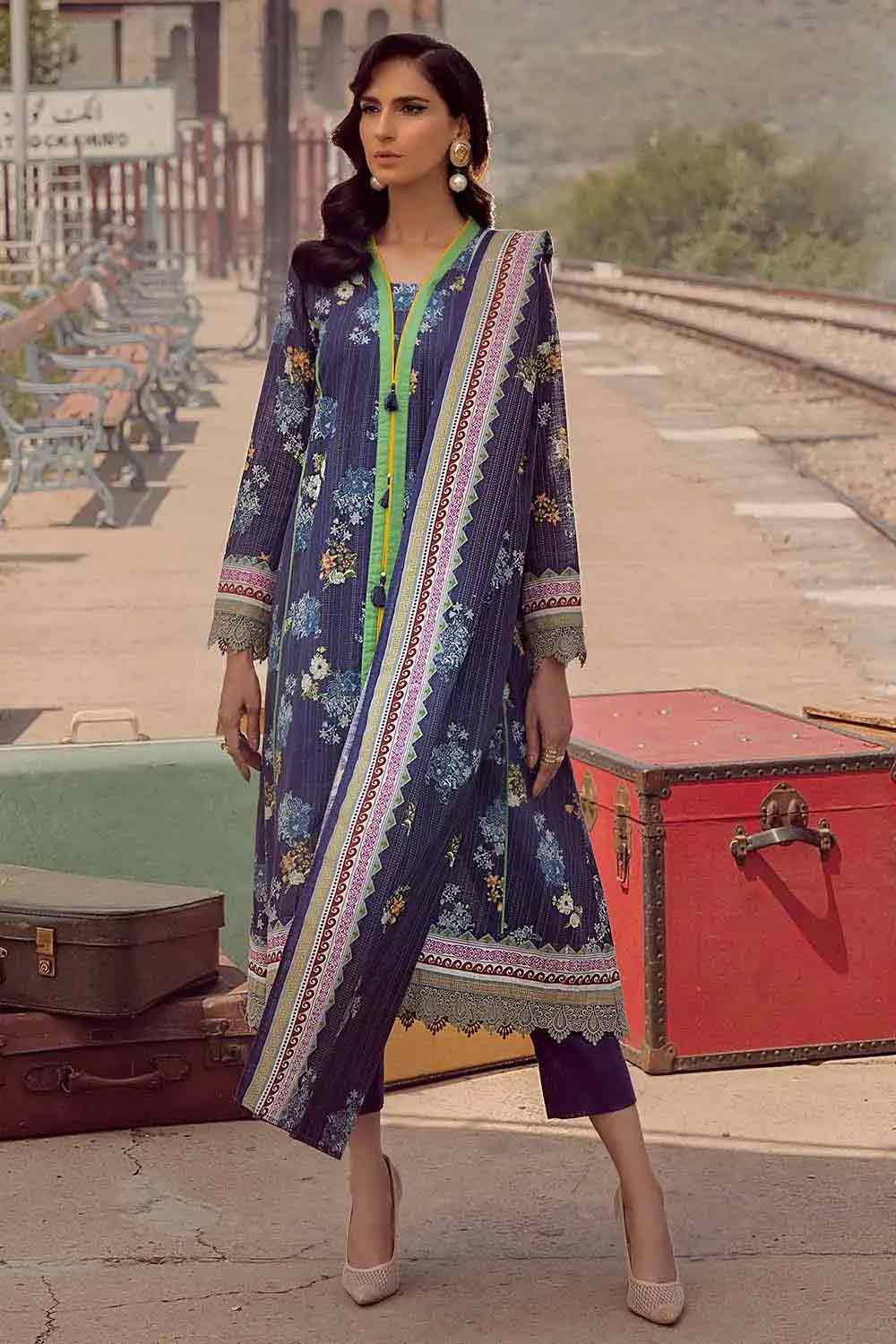 Gul Ahmed Winter Collection'21 K#12033 B