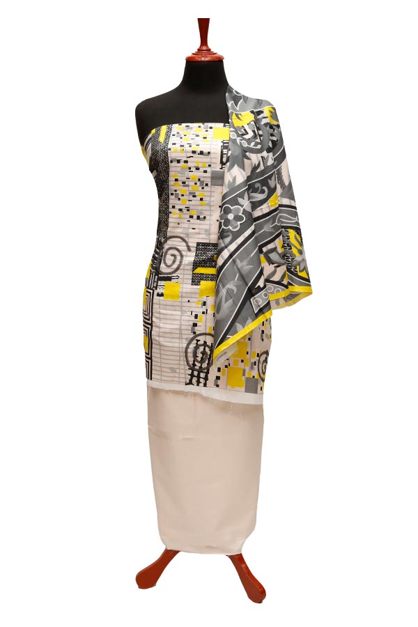 Gul Jaan Digital Linen`22 D#21968 Fawn