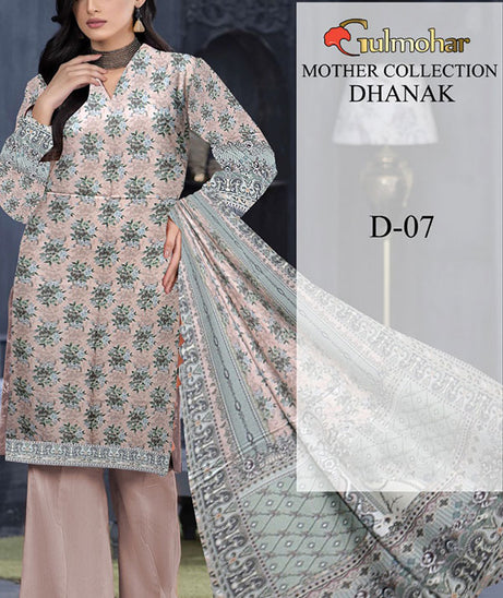 Gul Mohar Dhanak M/Collection`22 D#07
