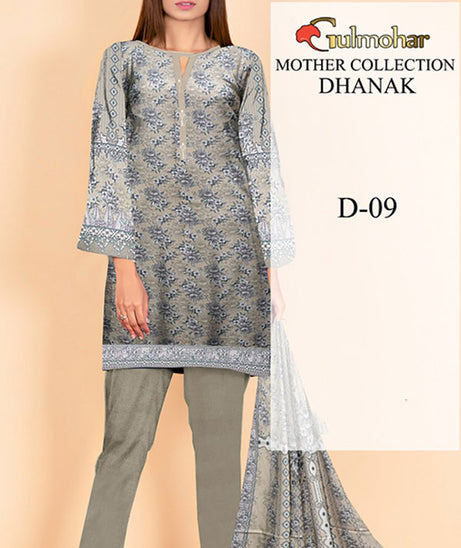 Gul Mohar Dhanak M/Collection`22 D#09