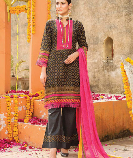 Gul-e-Jaan P/Lawn`22 D#1809 Black