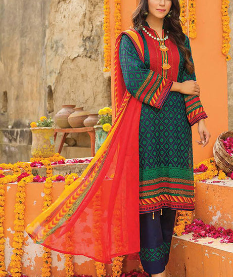 Gul-e-Jaan P/Lawn`22 D#1809 N Blue