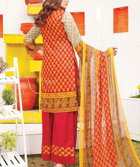 Gul-e-Jaan P/Lawn`22 D#1810 Maroon