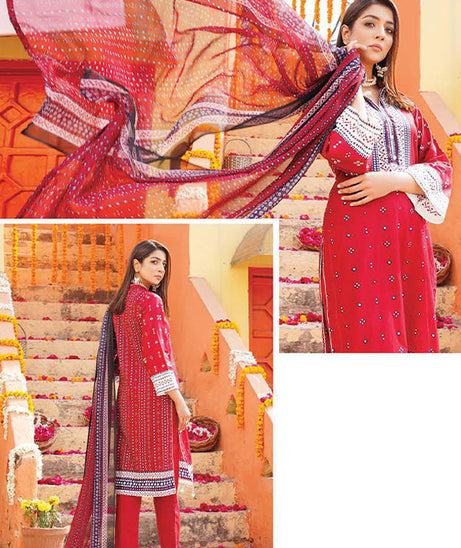 Gul-e-Jaan P/Lawn`22 D#1813 Maroon