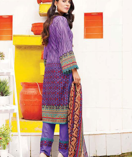 Gul-e-Jaan P/Lawn`22 D#1815 Purple