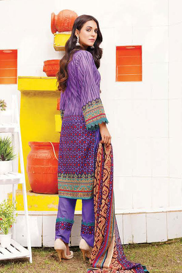Gul-e-Jaan P/Lawn`22 D#1815 Purple