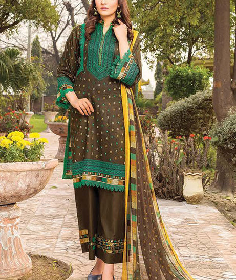 Gul-e-Jaan P/Lawn`22 D#1817 M Green