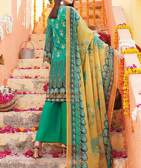 Gul-e-Jaan P/Lawn`22 D#1820 Green