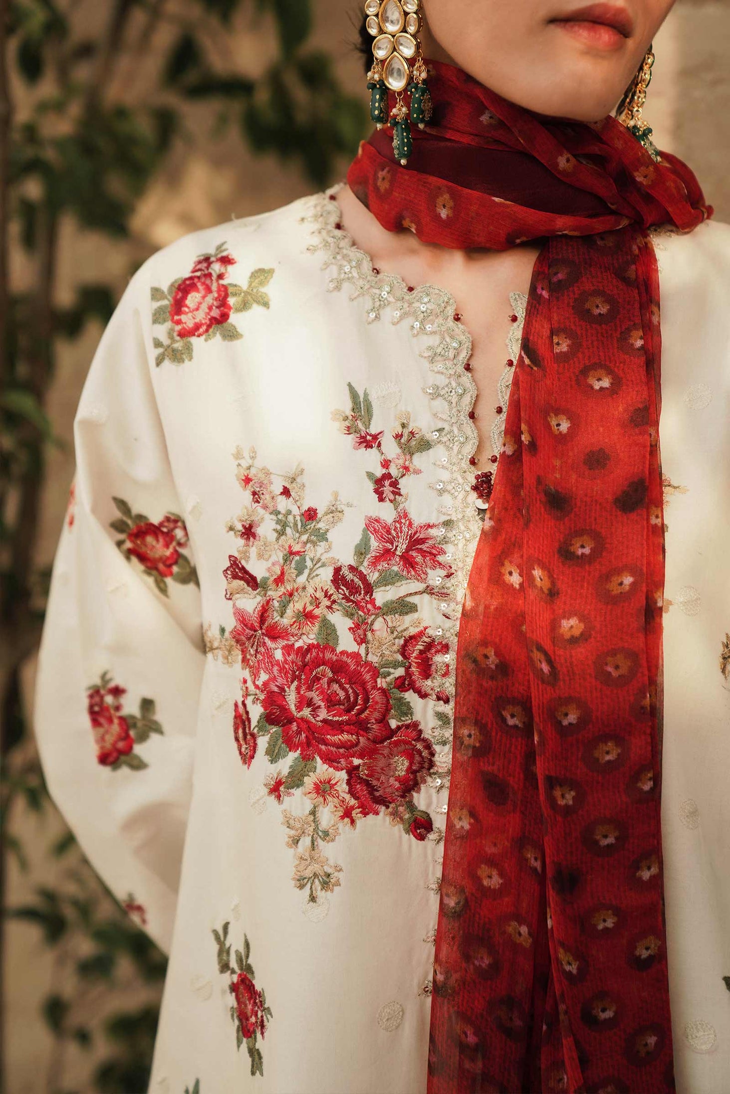 Zara Shahjahan Eid Luxury Lawn`22 D# GUL