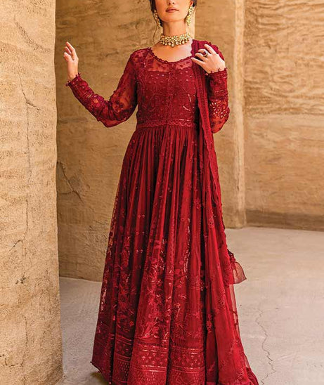 Gulaal Embroidered Chiffon'22 EC#01 ZAARIYA