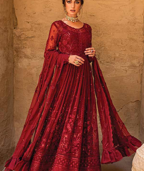 Gulaal Embroidered Chiffon'22 EC#01 ZAARIYA