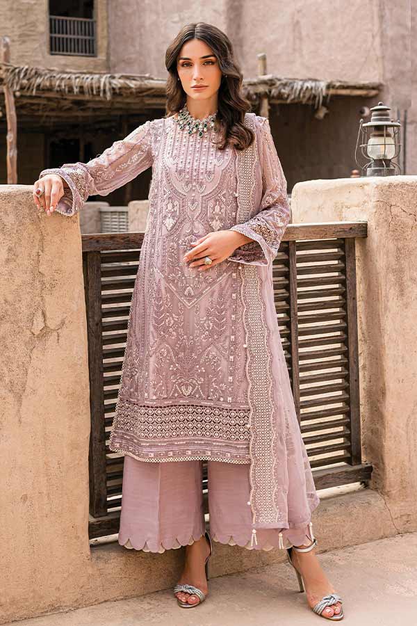 Gulaal Embroidered Chiffon'22 EC#02 MALAIKAH