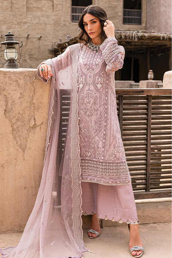 Gulaal Embroidered Chiffon'22 EC#02 MALAIKAH