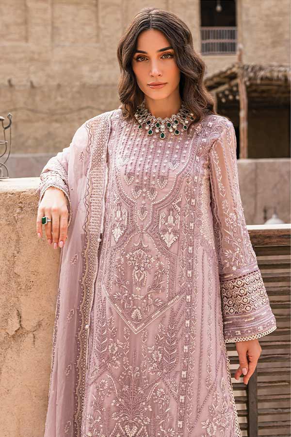 Gulaal Embroidered Chiffon'22 EC#02 MALAIKAH