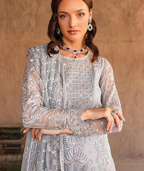 Gulaal Embroidered Chiffon'22 EC#04 SAMARAH