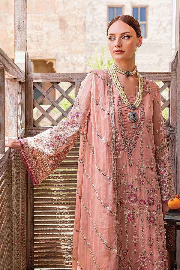 Gulaal Embroidered Chiffon'22 EC#06 MEHERMAH