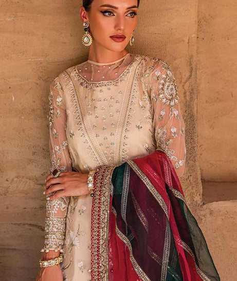 Gulaal Embroidered Chiffon'22 EC#08 HAZAL