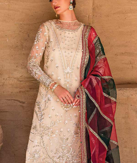 Gulaal Embroidered Chiffon'22 EC#08 HAZAL