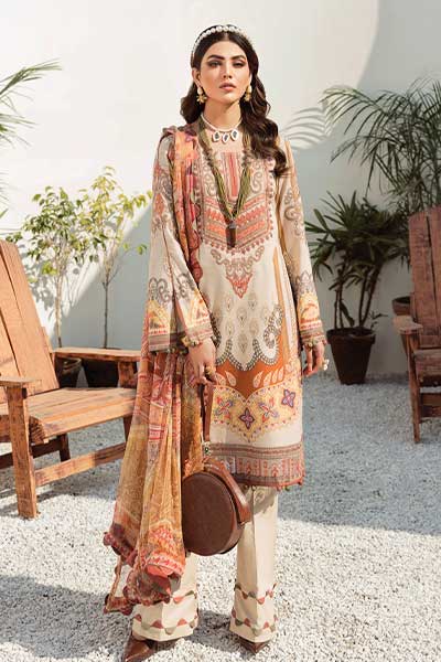 Gulaal Lawn Collection`22 Vol-1 D#12 (DUNE)
