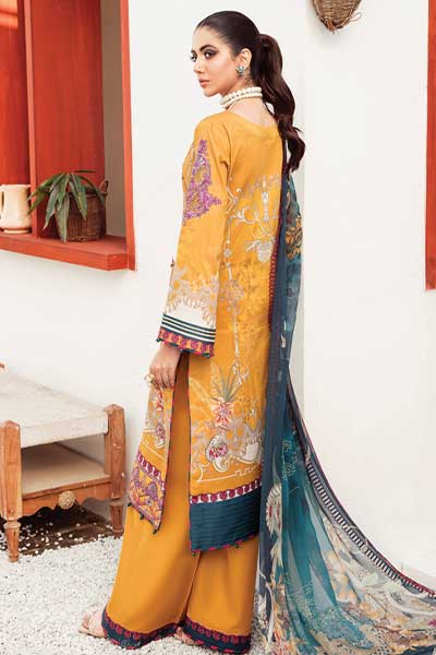 Gulaal Lawn Collection`22 Vol-1 D#02 (LILIANA)