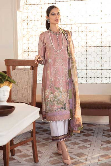 Gulaal Lawn Collection`22 Vol-1 D#06 (SIENNA)