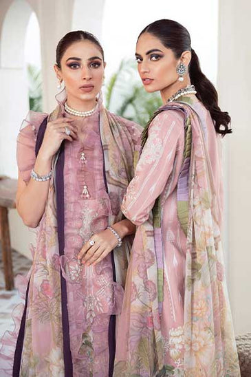 Gulaal Lawn Collection`22 Vol-1 D#06 (SIENNA)