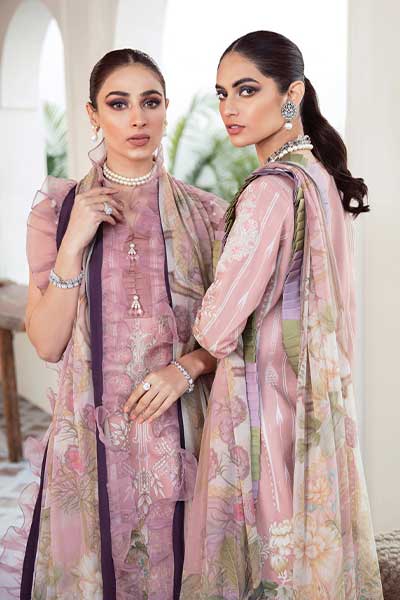 Gulaal Lawn Collection`22 Vol-1 D#06 (SIENNA)