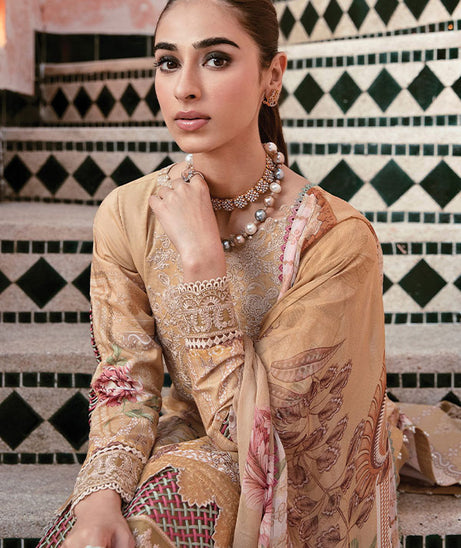 Gulaal Lawn Collection`23 VOL#1 D#8 (RUHAB)