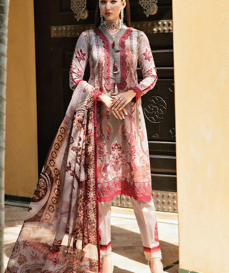 Gulaal Lawn Collection`23 VOL#1 D#10 (ZAAVAIL)