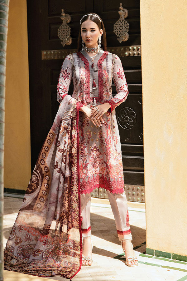 Gulaal Lawn Collection`23 VOL#1 D#10 (ZAAVAIL)