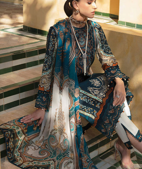 Gulaal Lawn Collection`23 VOL#1 D#11 (MARIYA)