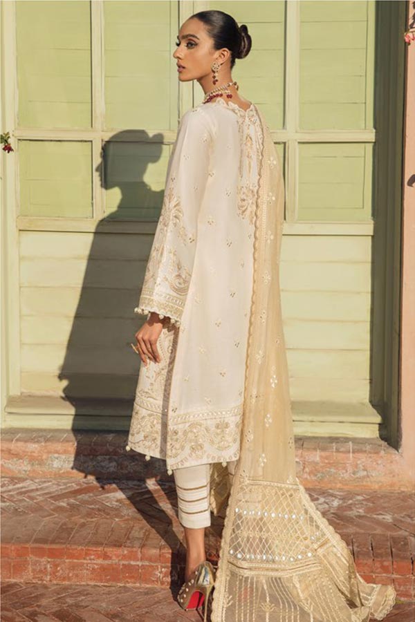 Gulaal Luxury Lawn Collection'22 D#4 RUHI