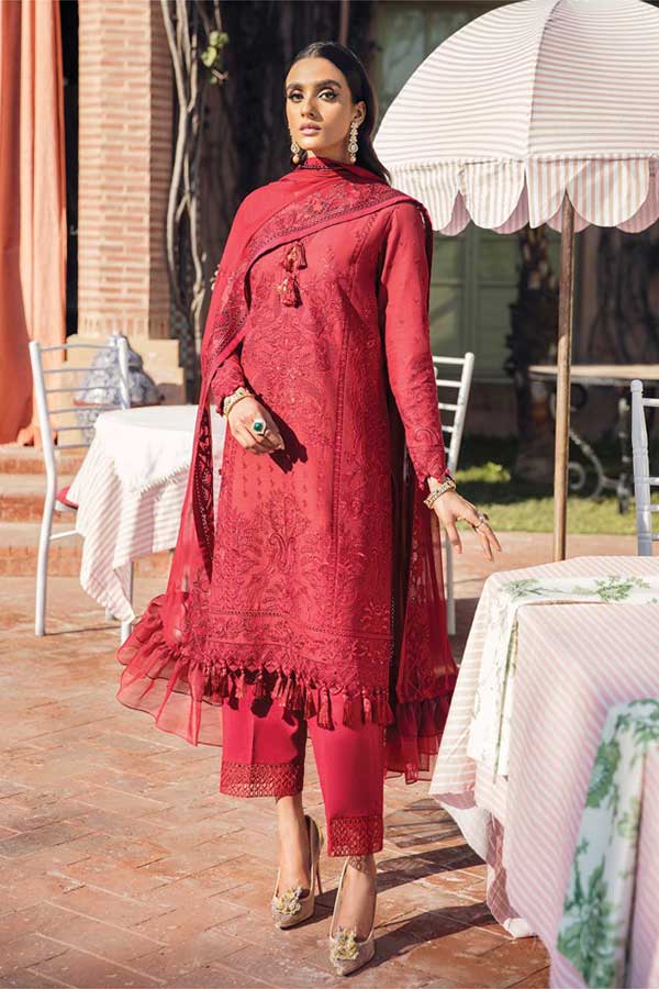 Gulaal Luxury Lawn Collection'22 D#6 SIENNA