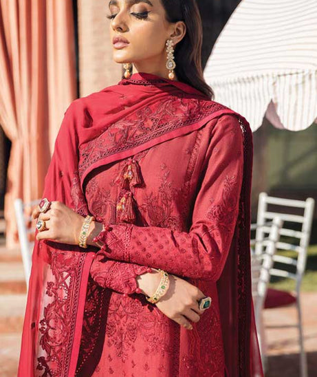 Gulaal Luxury Lawn Collection'22 D#6 SIENNA