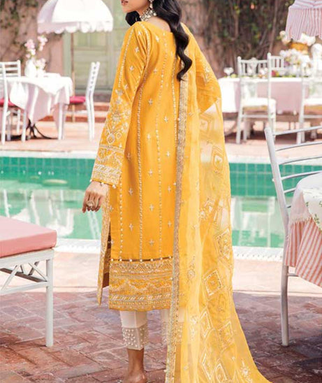 Gulaal Luxury Lawn Collection'22 D#7 MAHTAB