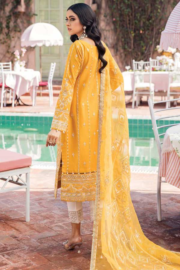 Gulaal Luxury Lawn Collection'22 D#7 MAHTAB