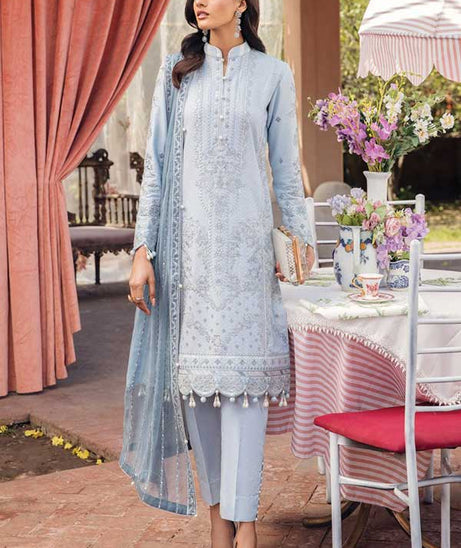 Gulaal Luxury Lawn Collection'22 D#8 AZALEE
