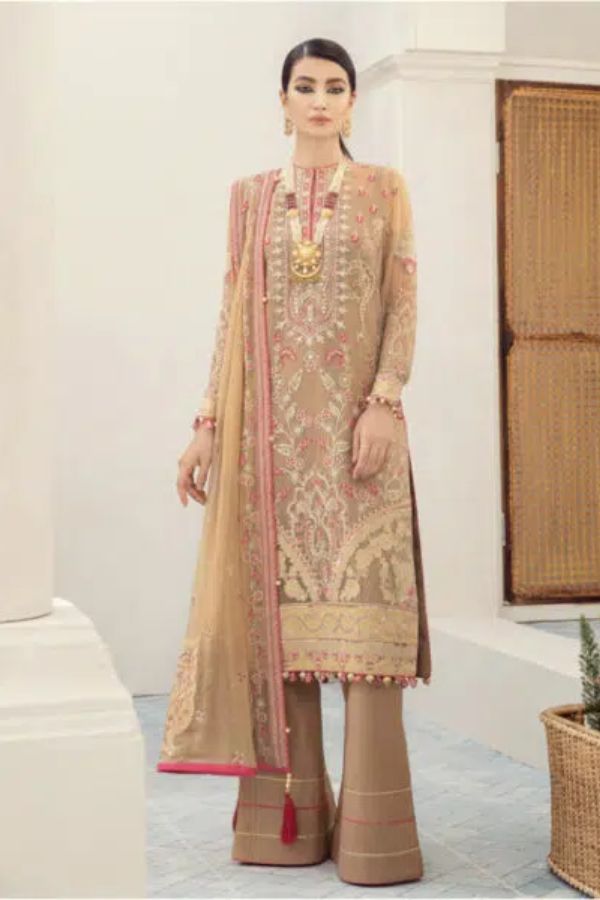 Gulaal Premium Emb Chiffon`21 D#3