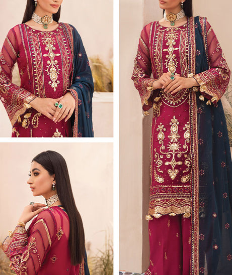 Gulaal Eid Unstitched Luxury Formals`22 D#8 (Reem)
