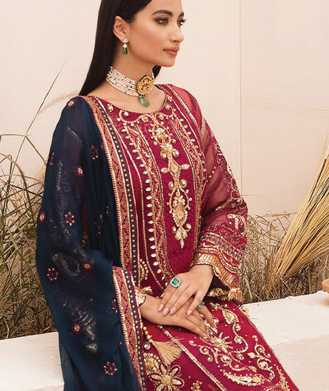 Gulaal Eid Unstitched Luxury Formals`22 D#8 (Reem)