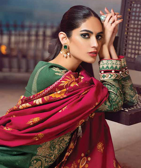 Gulaal Winter Shawl Collection'21 GW#01