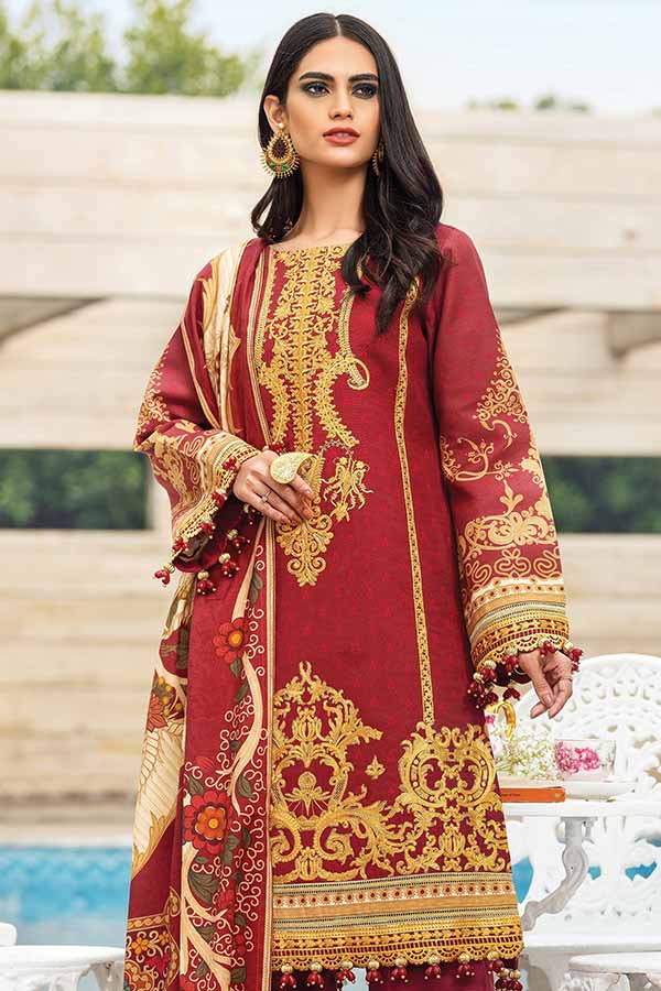 Gulaal Winter Shawl Collection'21 GW#02