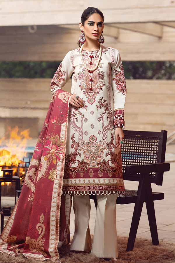 Gulaal Winter Shawl Collection'21 GW#03